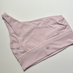Lululemon Align Asymmetrical Bra – Meadowsweet Pink | Size 6
